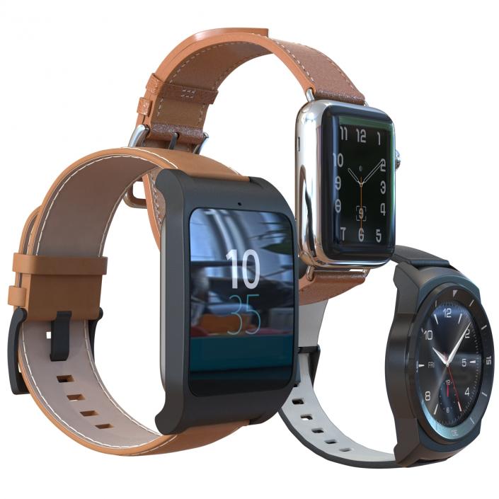 3D model Smartwatches Collection 2