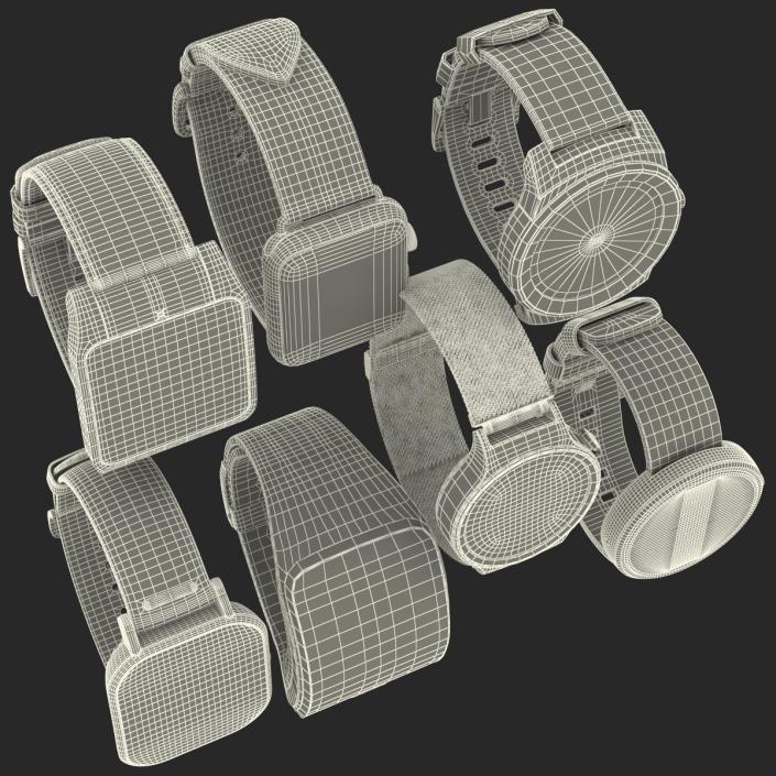 3D model Smartwatches Collection 2