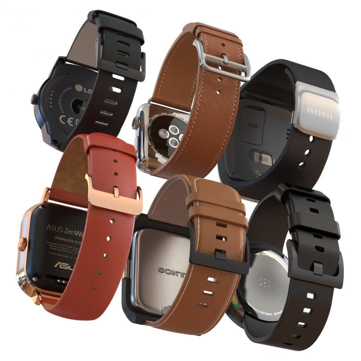 3D model Smartwatches Collection 3