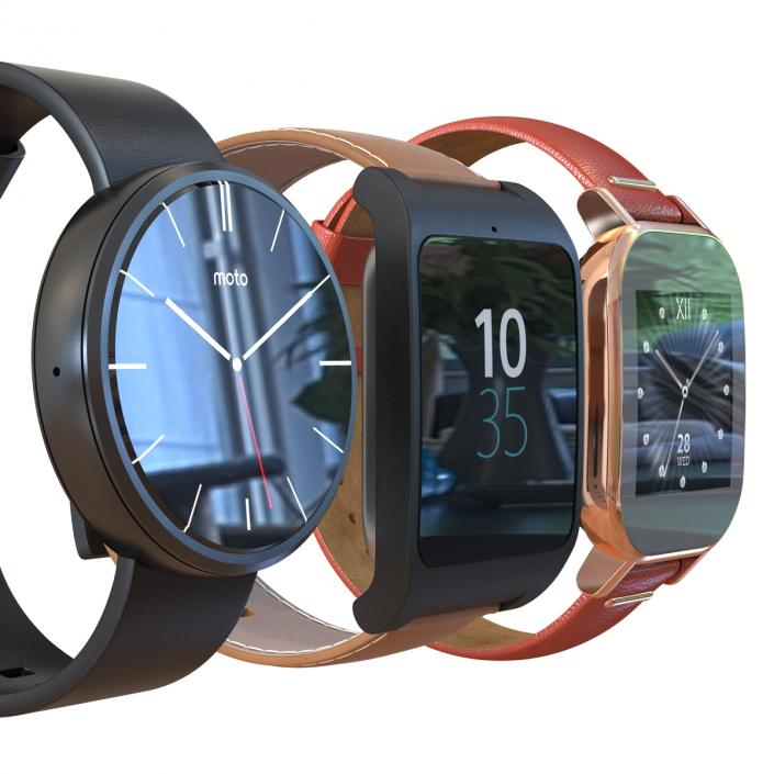 3D model Smartwatches Collection 3