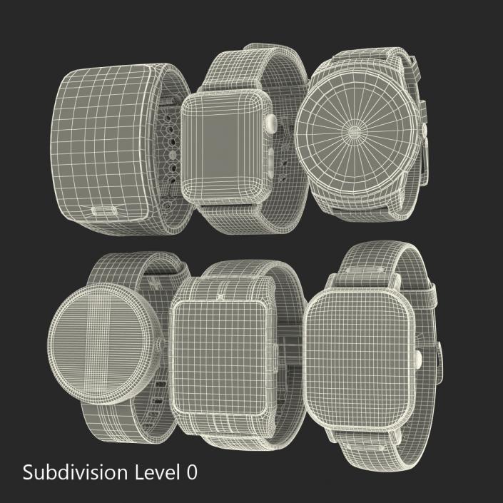 3D model Smartwatches Collection 3