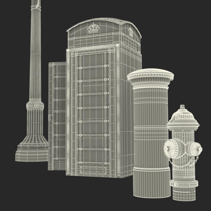 3D London Elements Collection