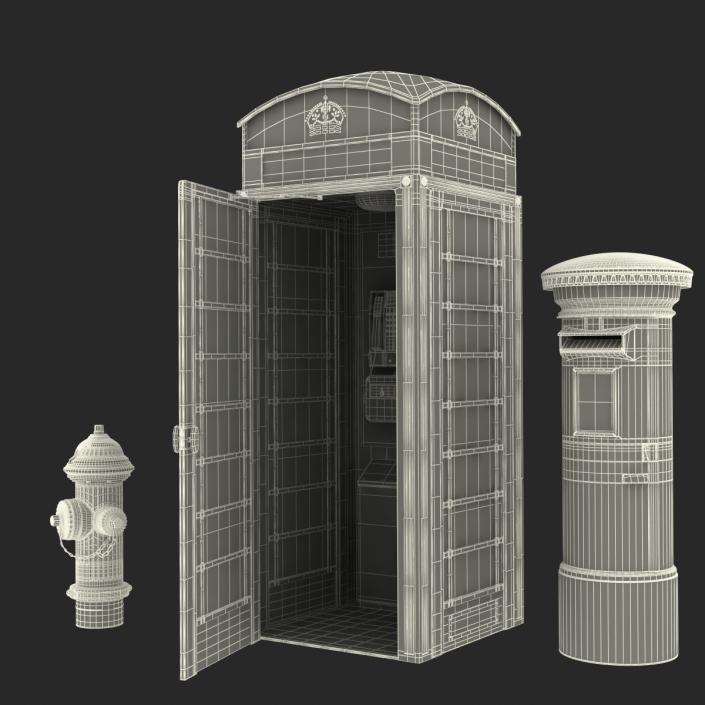 3D London Elements Collection 2 model