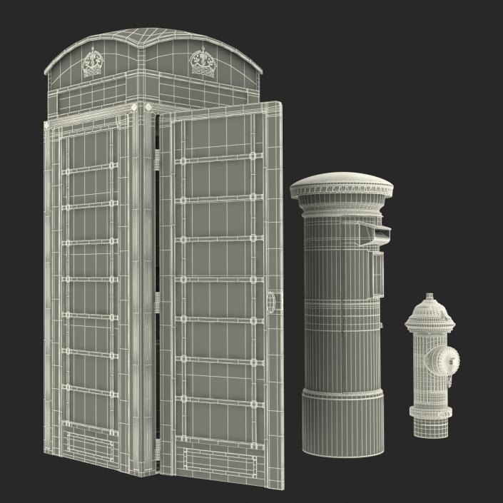 3D London Elements Collection 2 model