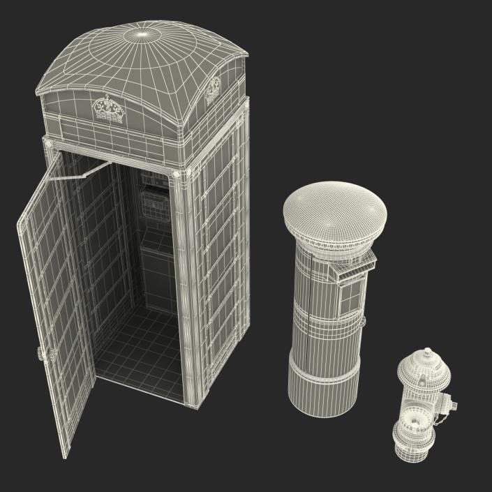 3D London Elements Collection 2 model