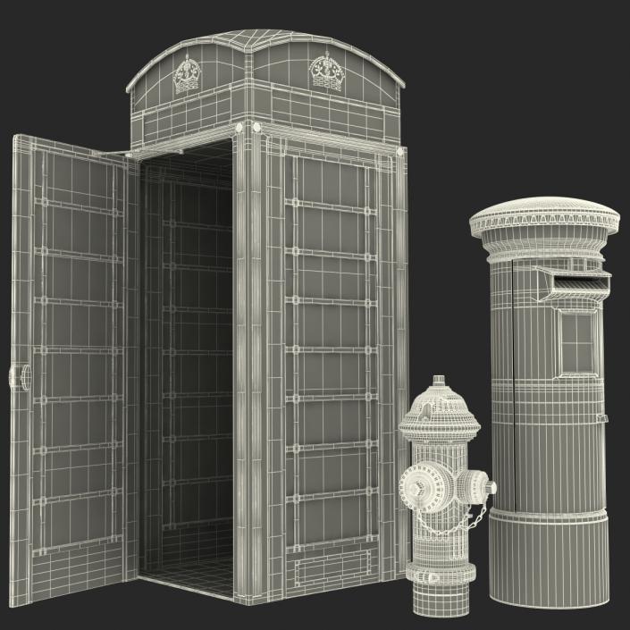 3D London Elements Collection 2 model