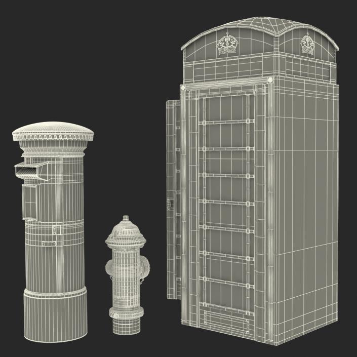 3D London Elements Collection 2 model