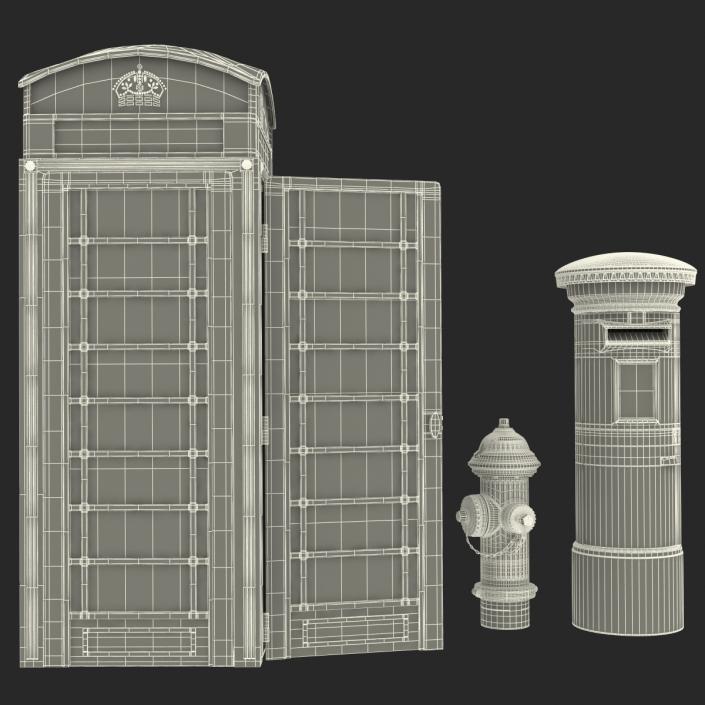 3D London Elements Collection 2 model