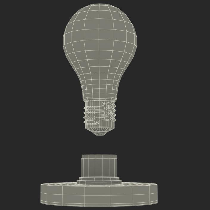 3D Electric Light Bulb Set model