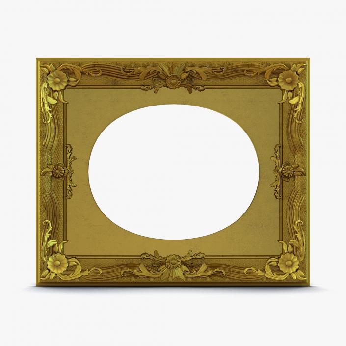 3D model Baroque Picture Frames Collection 3