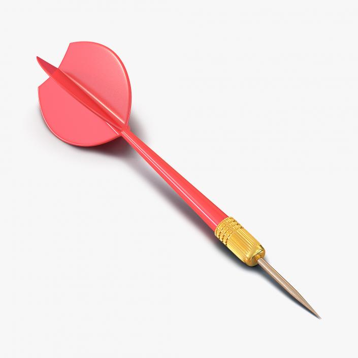 Dart Needle 2 Red 3D