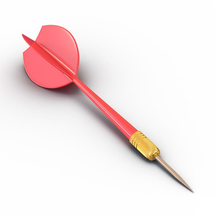 Dart Needle 2 Red 3D