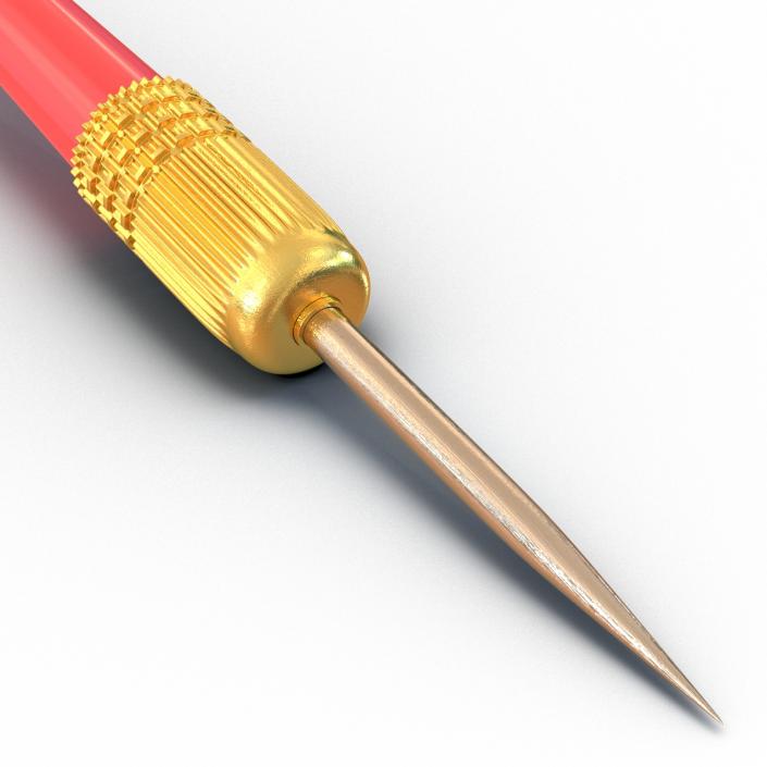 Dart Needle 2 Red 3D