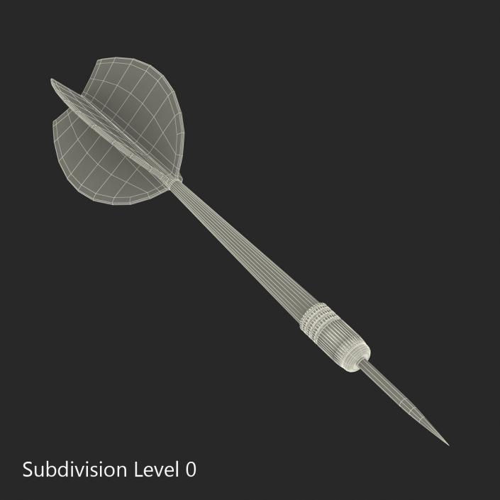 Dart Needle 2 Red 3D