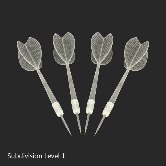 Dart Needle 2 Set 3D