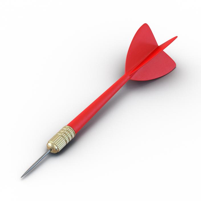 Dart Needle 3 Red 3D