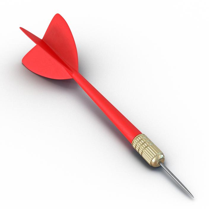 Dart Needle 3 Red 3D