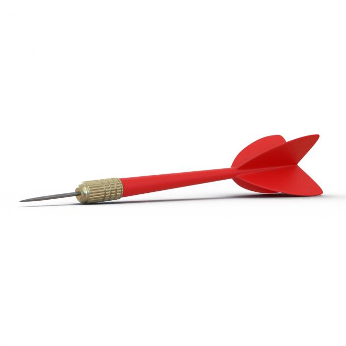 Dart Needle 3 Red 3D