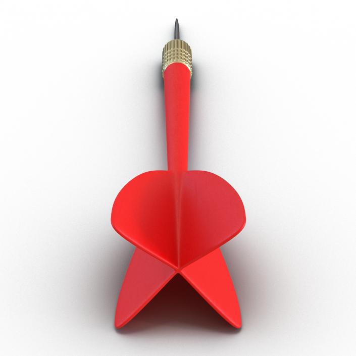 Dart Needle 3 Red 3D