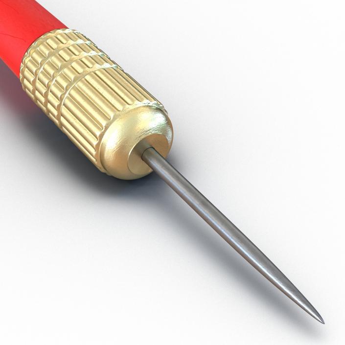 Dart Needle 3 Red 3D