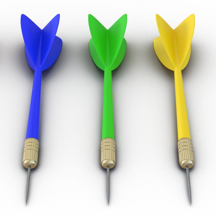 Dart Needle 3 Set 3D