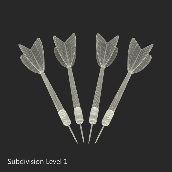 Dart Needle 3 Set 3D