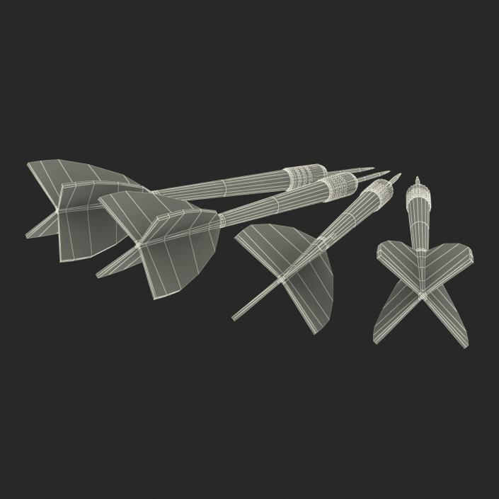 Dart Needle 3 Set 3D