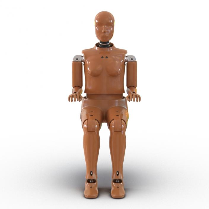 3D Female Crash Test Dummy model