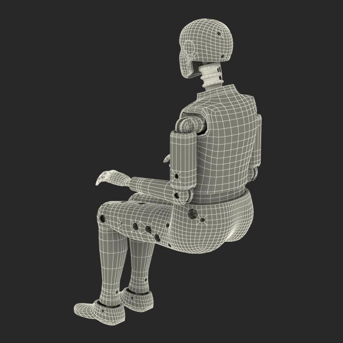 3D Female Crash Test Dummy model