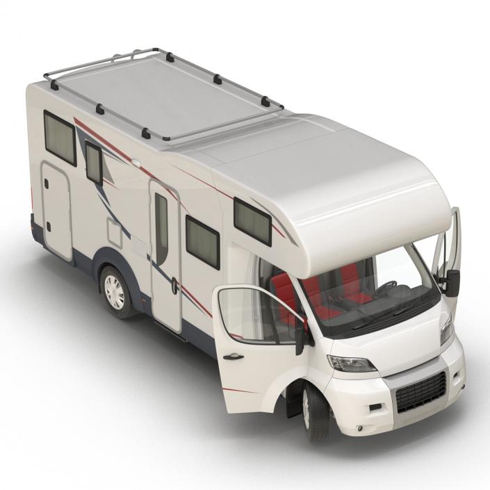 Motorhome Generic Rigged 3D model