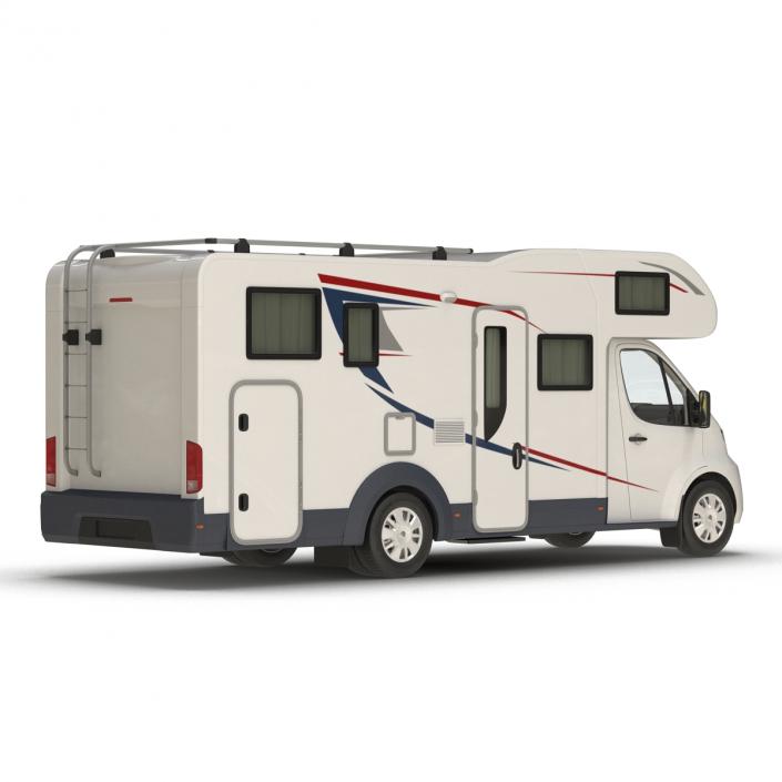 Motorhome Generic Rigged 3D model