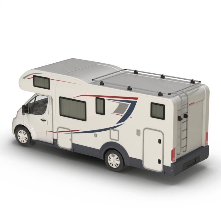 Motorhome Generic Rigged 3D model