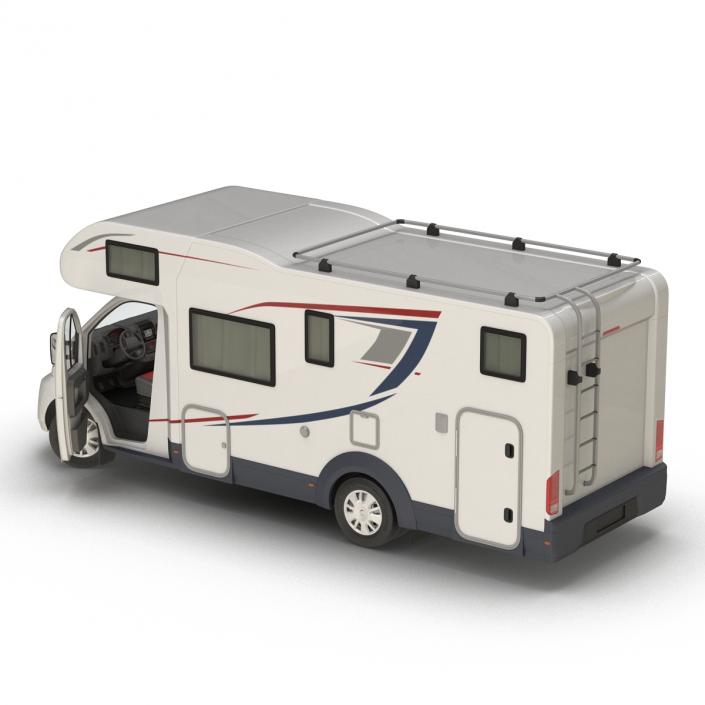 Motorhome Generic Rigged 3D model