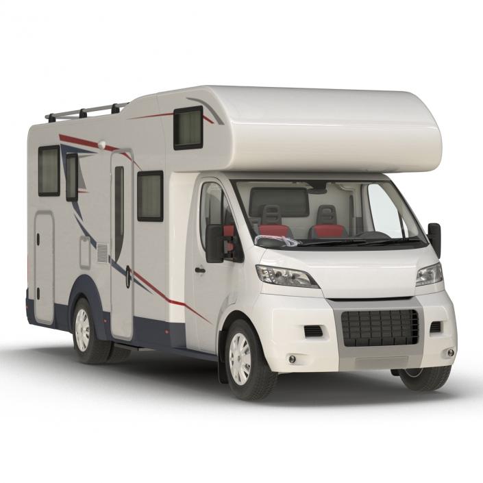 Motorhome Generic Rigged 3D model