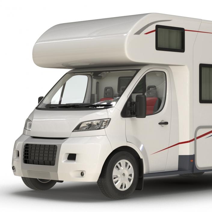 Motorhome Generic Rigged 3D model