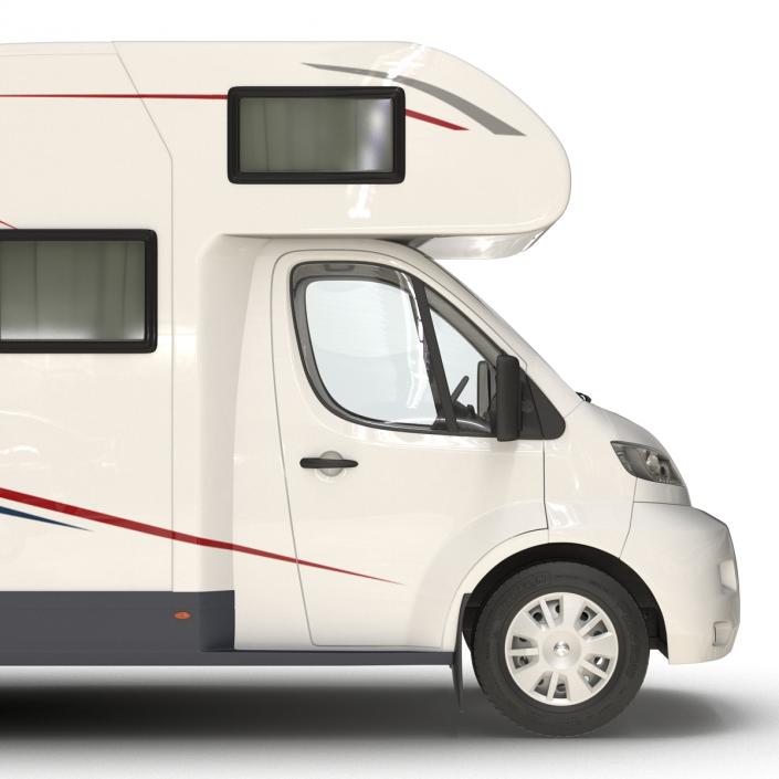 Motorhome Generic Rigged 3D model