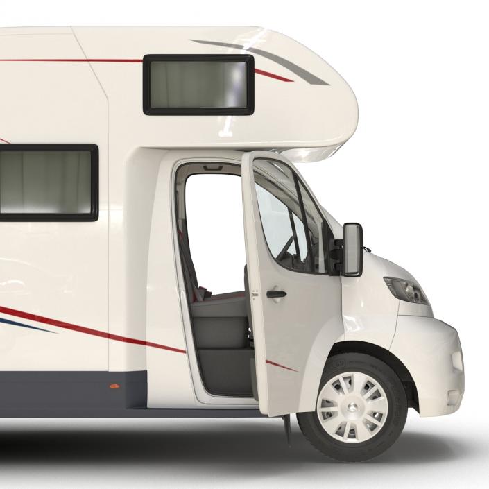 Motorhome Generic Rigged 3D model