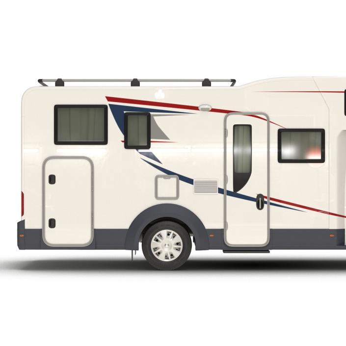 Motorhome Generic Rigged 3D model