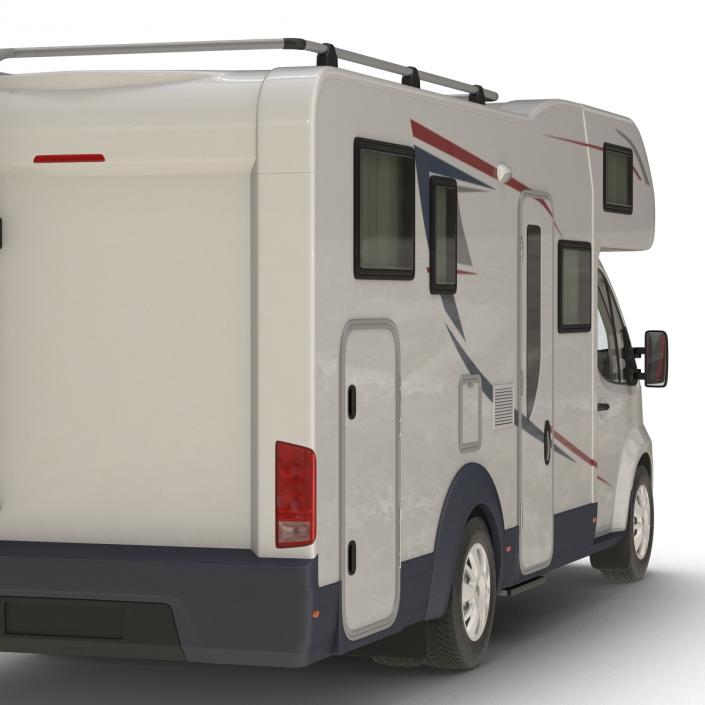 Motorhome Generic Rigged 3D model