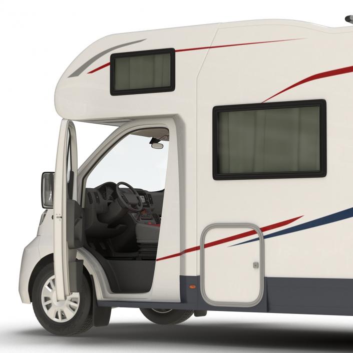 Motorhome Generic Rigged 3D model