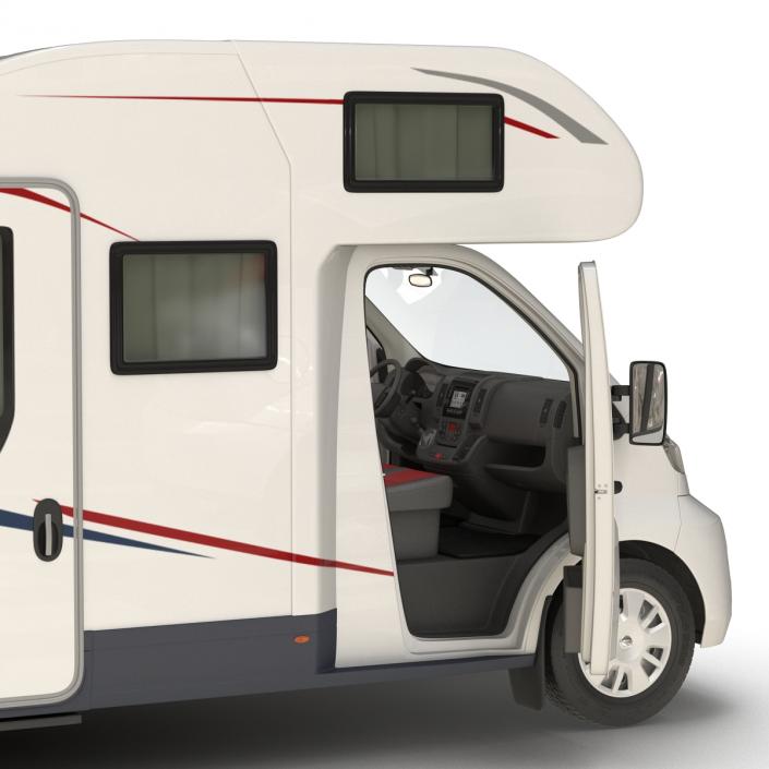 Motorhome Generic Rigged 3D model