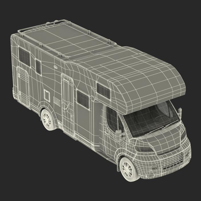 Motorhome Generic Rigged 3D model