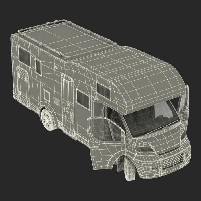 Motorhome Generic Rigged 3D model