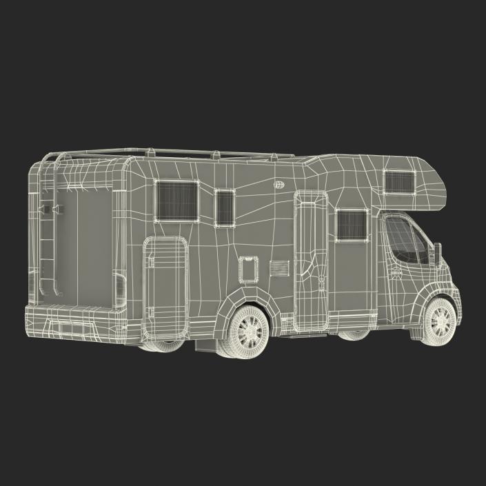 Motorhome Generic Rigged 3D model