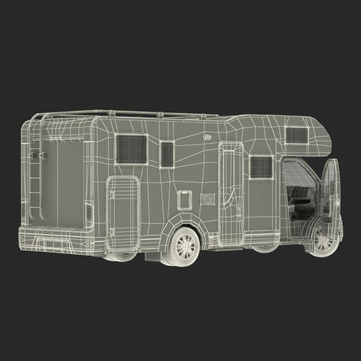 Motorhome Generic Rigged 3D model