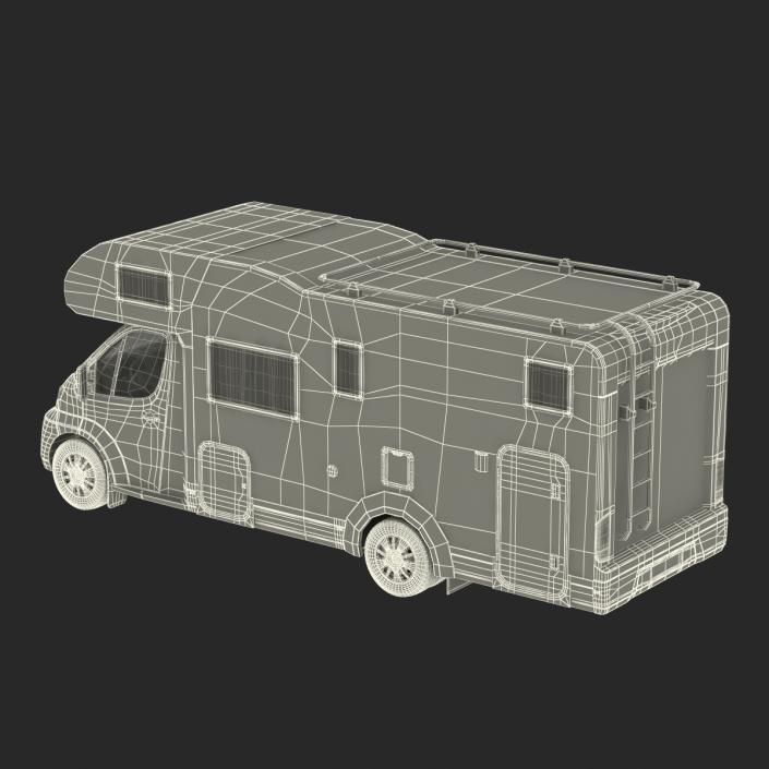 Motorhome Generic Rigged 3D model