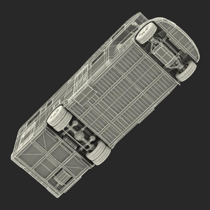 Motorhome Generic Rigged 3D model