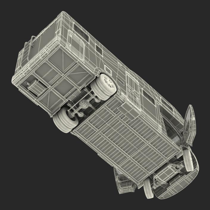 Motorhome Generic Rigged 3D model