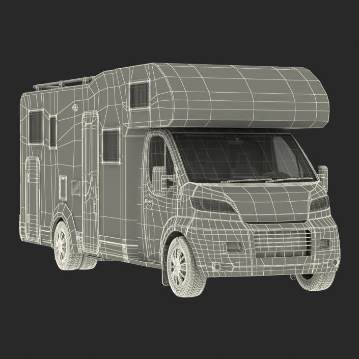 Motorhome Generic Rigged 3D model