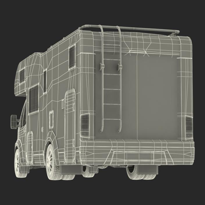 Motorhome Generic Rigged 3D model